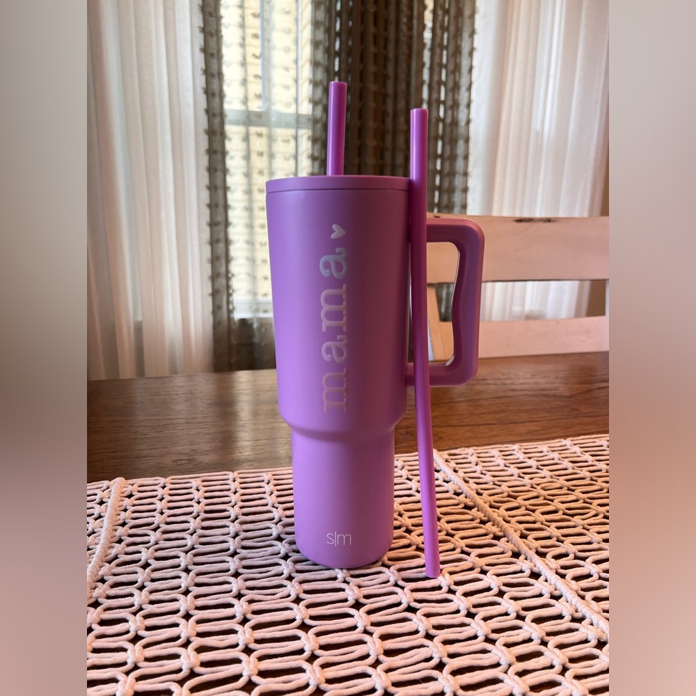 Simple Modern Mama Purple Trek Tumbler